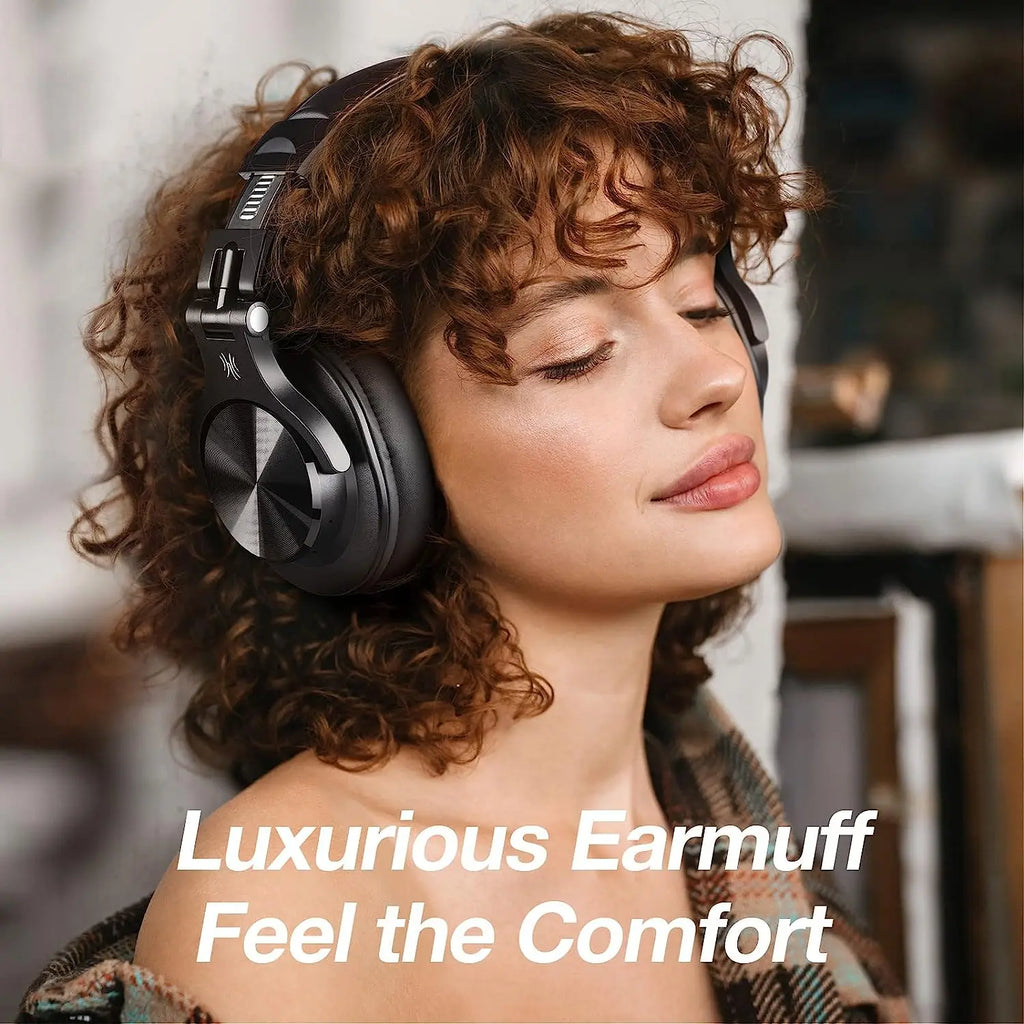 Oneodio Fusion A70 Bluetooth Headphones Hi-Res Audio Over Ear Wireless Headset 72H Professional Studio Monitor DJ HiFi Earphones