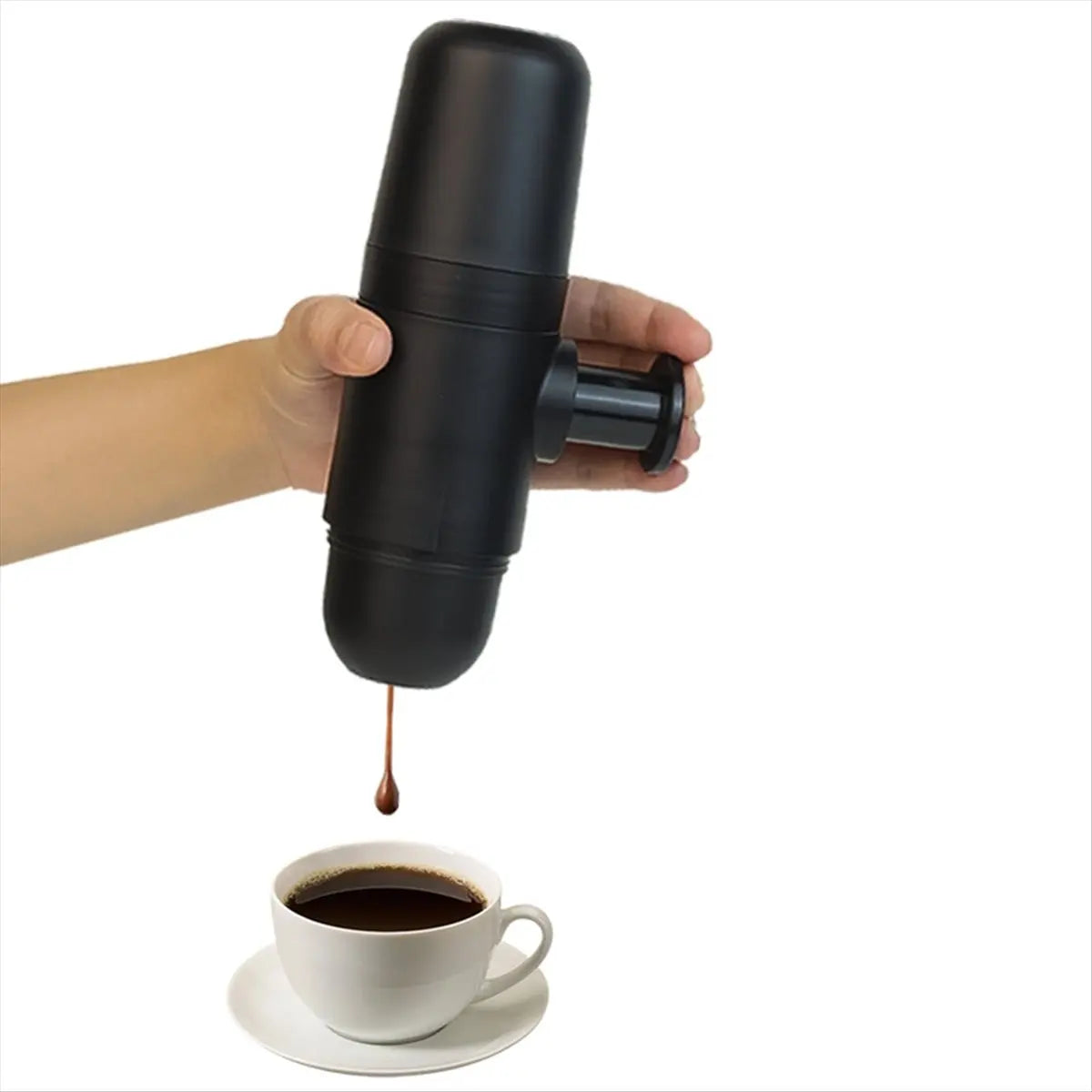 Portable Coffee Machine Outdoor Coffeepot Cup Manual Travel Espresso Maker Coffeemaker for Camping-ABYS