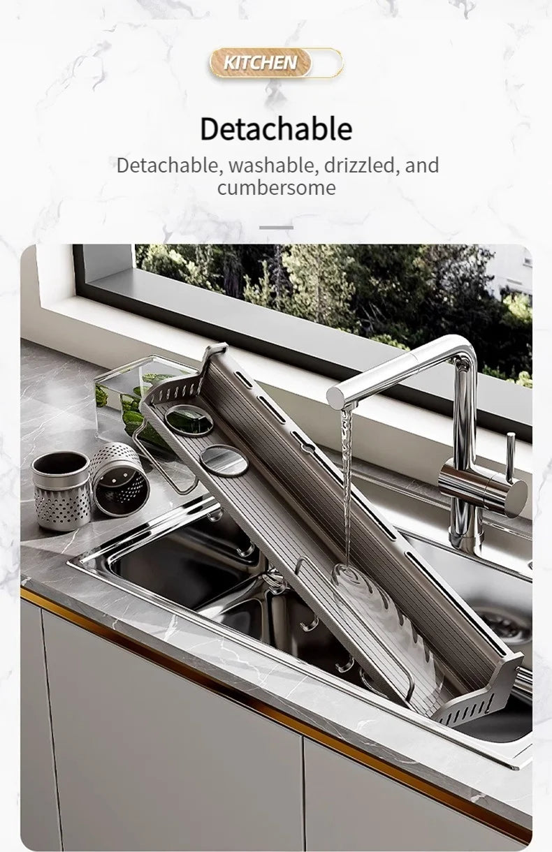Kitchen Storage Rack Multi functional Home Wall mounted Seasoning Chopsticks Knife Holder Complete Collection of Supplies Rack