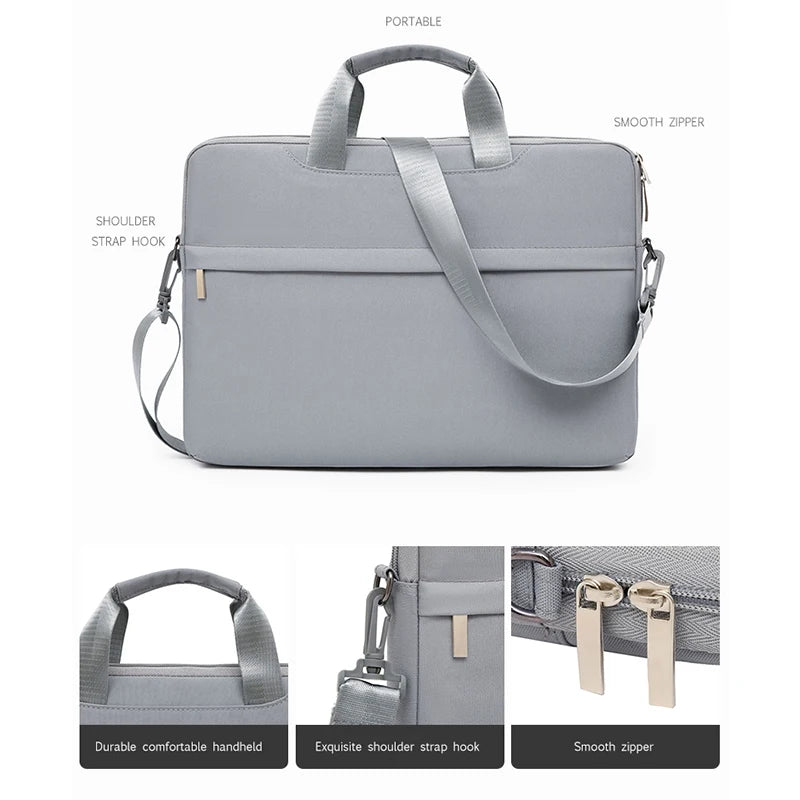Custom Laptop Bag With Logo 13/14/15 Inch Computer Protective Case Portable Work Bag Printed Photo Name Pattern