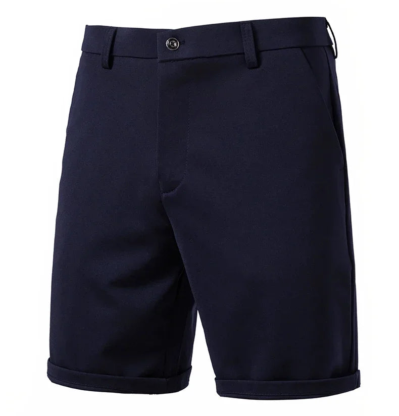 Business Men's Golf Shorts Summer Quick Dry Casual Flat Front Dress Shorts Stretch Hiking Work Wear Dress Shorts with 4 Pockets