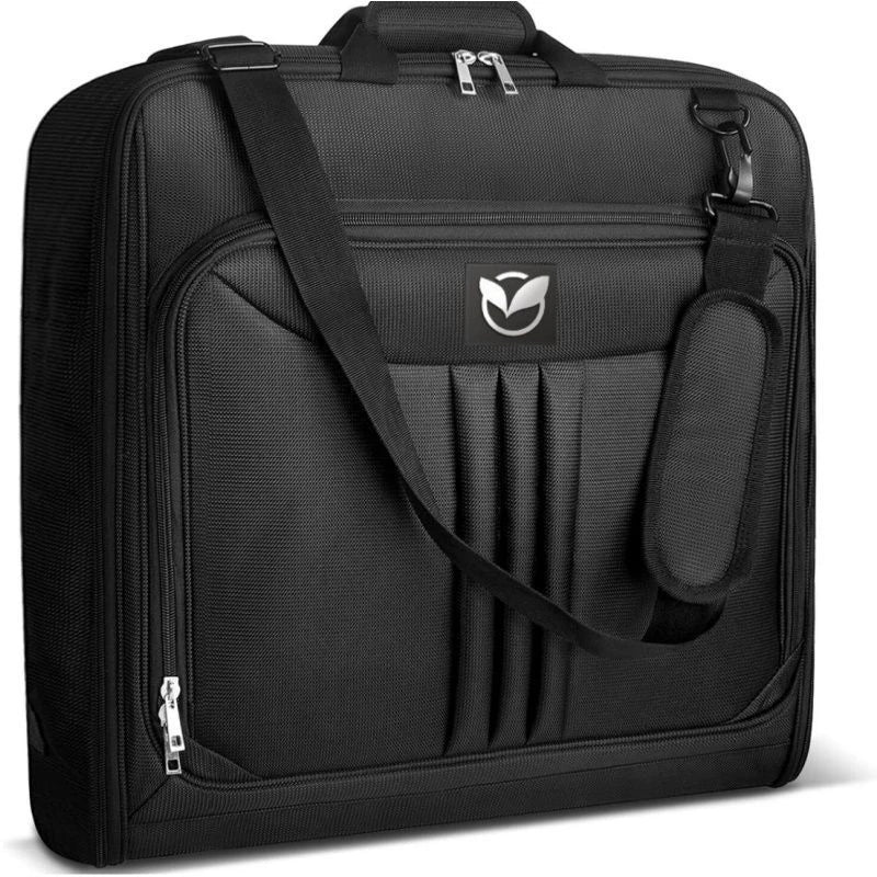 DUTRIEUX Men's Business Travel Bag One Shoulder Short Business Trip Clothing Bag Large Suit Bag Waterproof Travel Bag Handbag