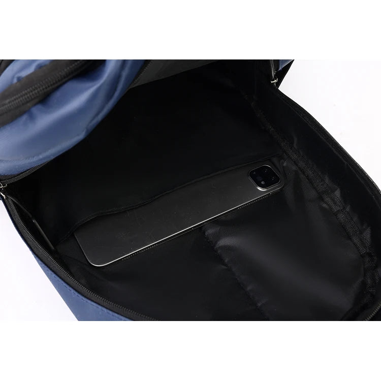 Large-capacity backpack - laptop bag, featuring a 15.6-inch tablet pocket and zippered pockets - utilizing anti-fading technolog