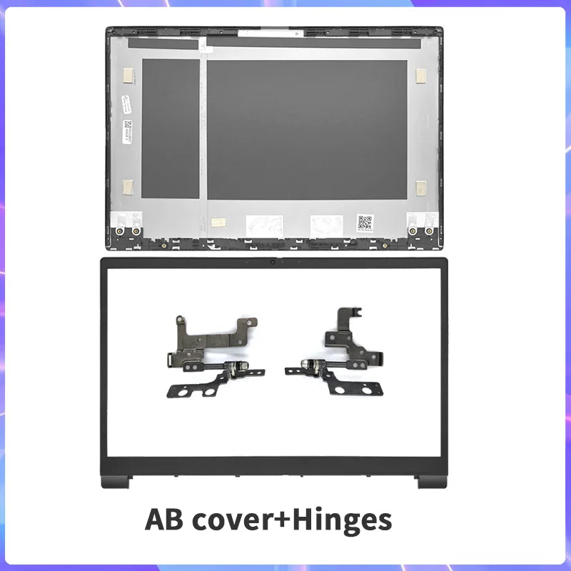 New For ThinkBook 15 IIL 15-IML 15-IIL Laptop Shell LCD Top cover/Back Cover/Front Bezel/Hinges/Bottom Case  Keyboard 15.6-inch