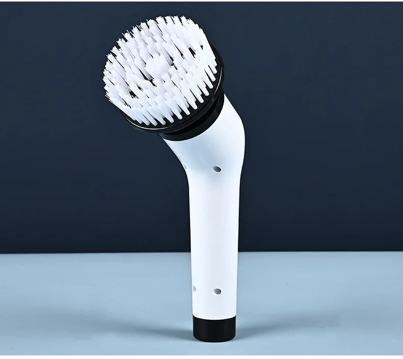 Kitchen and Bathroom Electric Cleaning Brush Charge Gadgets Products Supplies Household Tools Accessories Merchandises Home