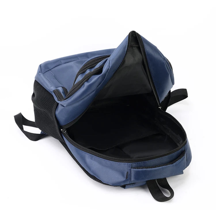 Large-capacity backpack - laptop bag, featuring a 15.6-inch tablet pocket and zippered pockets - utilizing anti-fading technolog