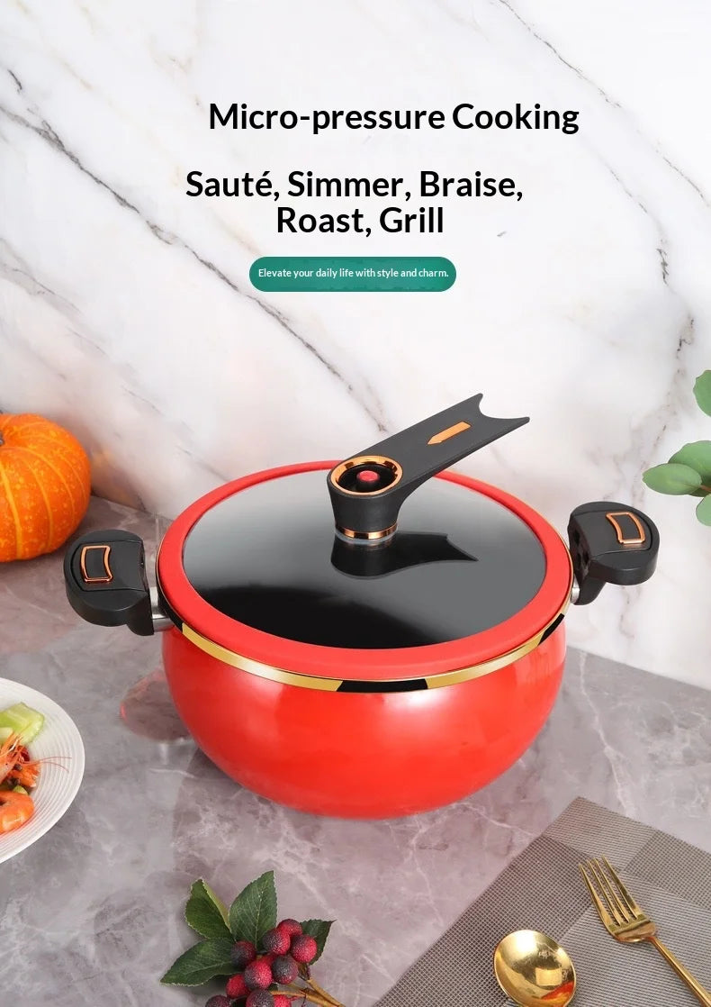 kitchen items Ceramic non-stick soup pot multi-functional household cooking pot 7L large capacity suitable for braising stewing