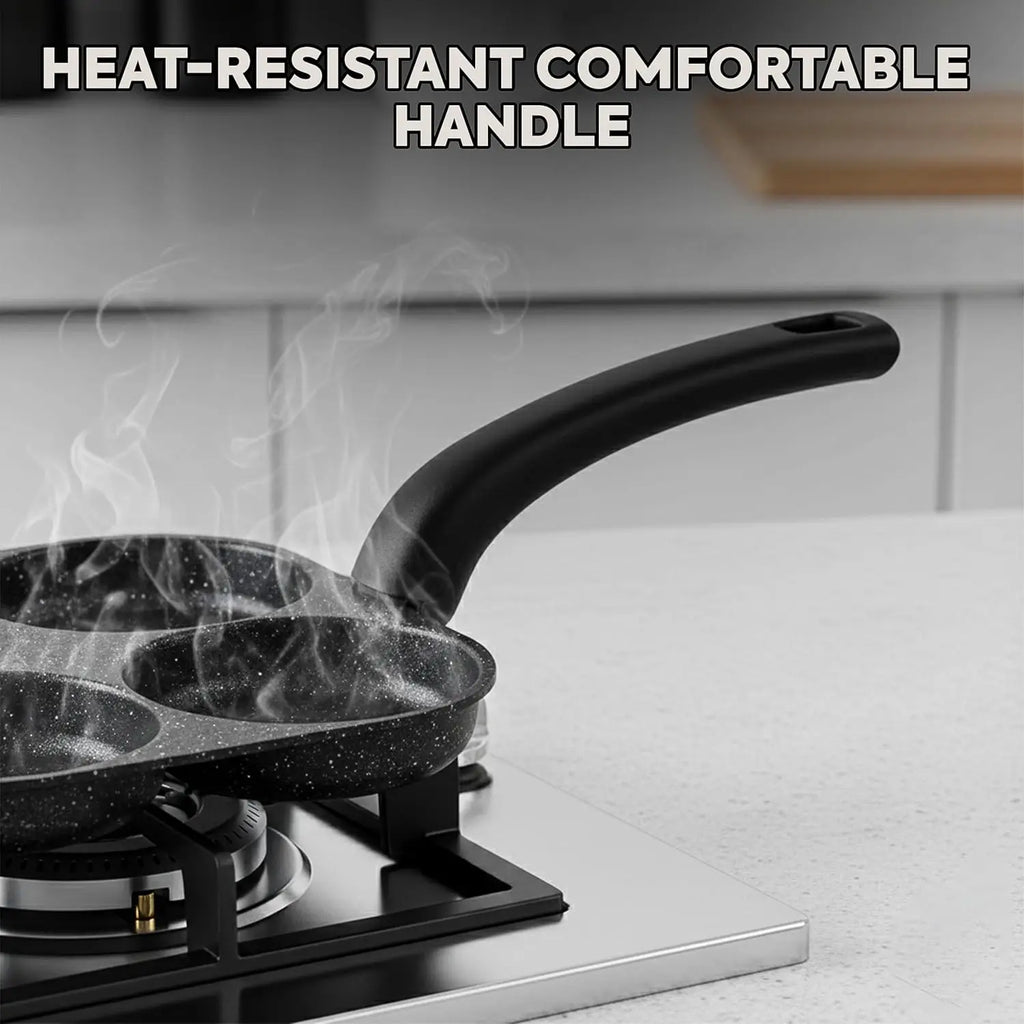Egg Pan Nonstick and Egg Frying Pan Versatile Breakfast Skillet for Eggs Pancakes Plett with Gas Stove and Induction Cooktop