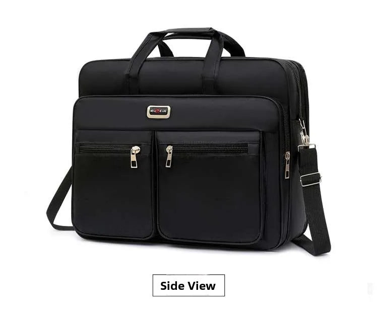 Casual Oxford Cloth Men's Shoulder Crossbody Bag Large Capacity Business Travel Handbag Leisure Sports Bag Stylish Durable