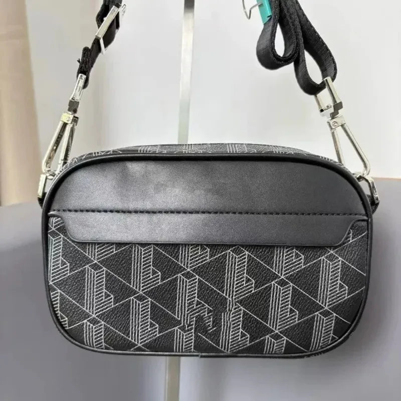 Top-quality PU Leather Men Waist Packs Business Crossbody Bags for Male Fashion Travel Storage Phone Shoulder Bags Clutch Bag