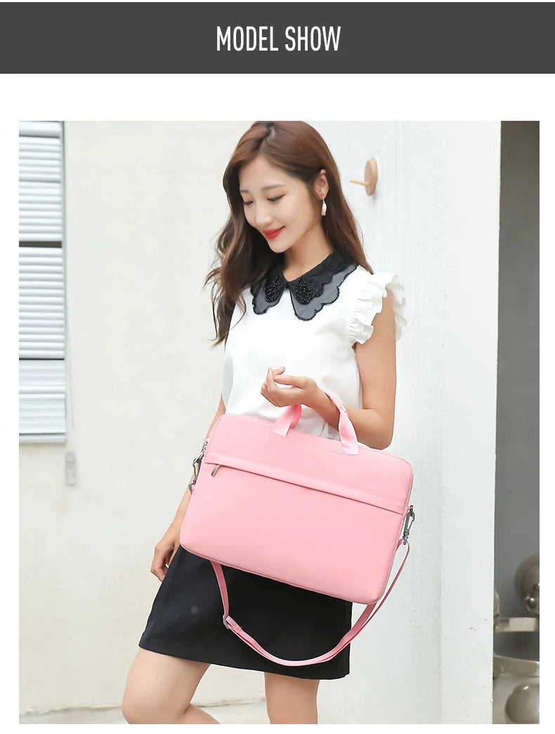 Custom Laptop Bag With Logo 13/14/15 Inch Computer Protective Case Portable Work Bag Printed Photo Name Pattern