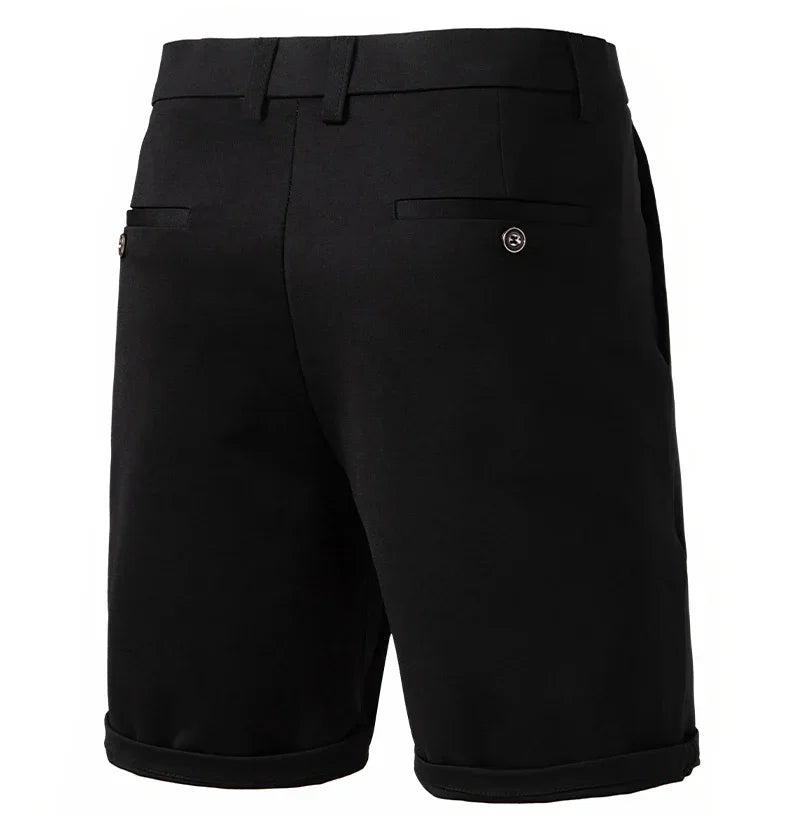 Business Men's Golf Shorts Summer Quick Dry Casual Flat Front Dress Shorts Stretch Hiking Work Wear Dress Shorts with 4 Pockets