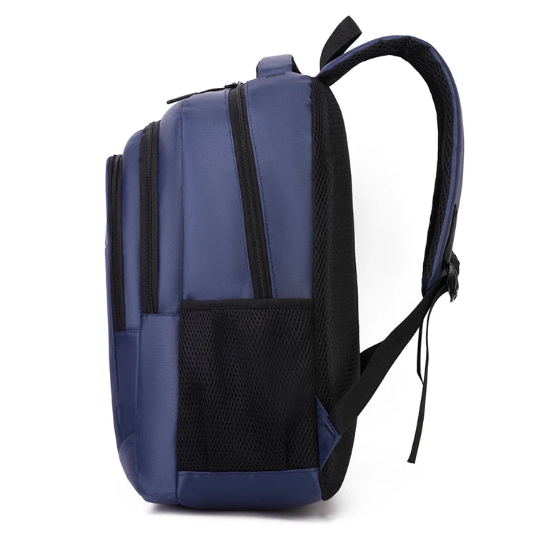 Large-capacity backpack - laptop bag, featuring a 15.6-inch tablet pocket and zippered pockets - utilizing anti-fading technolog