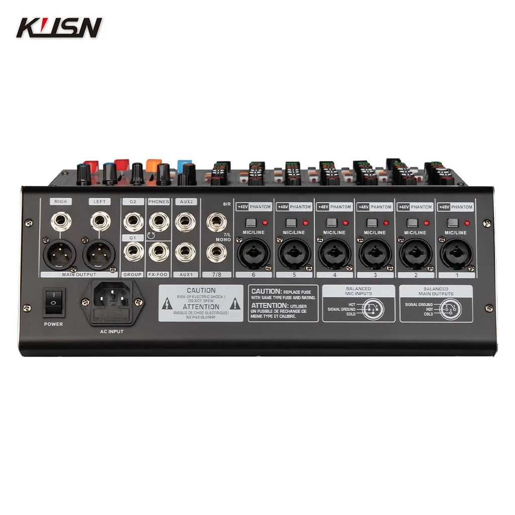 12 Channel 99 DSP Digital Mixer Professional Powered Audio Mixing Console Power Soundcraft Sound Mixer with Bluetooth USB