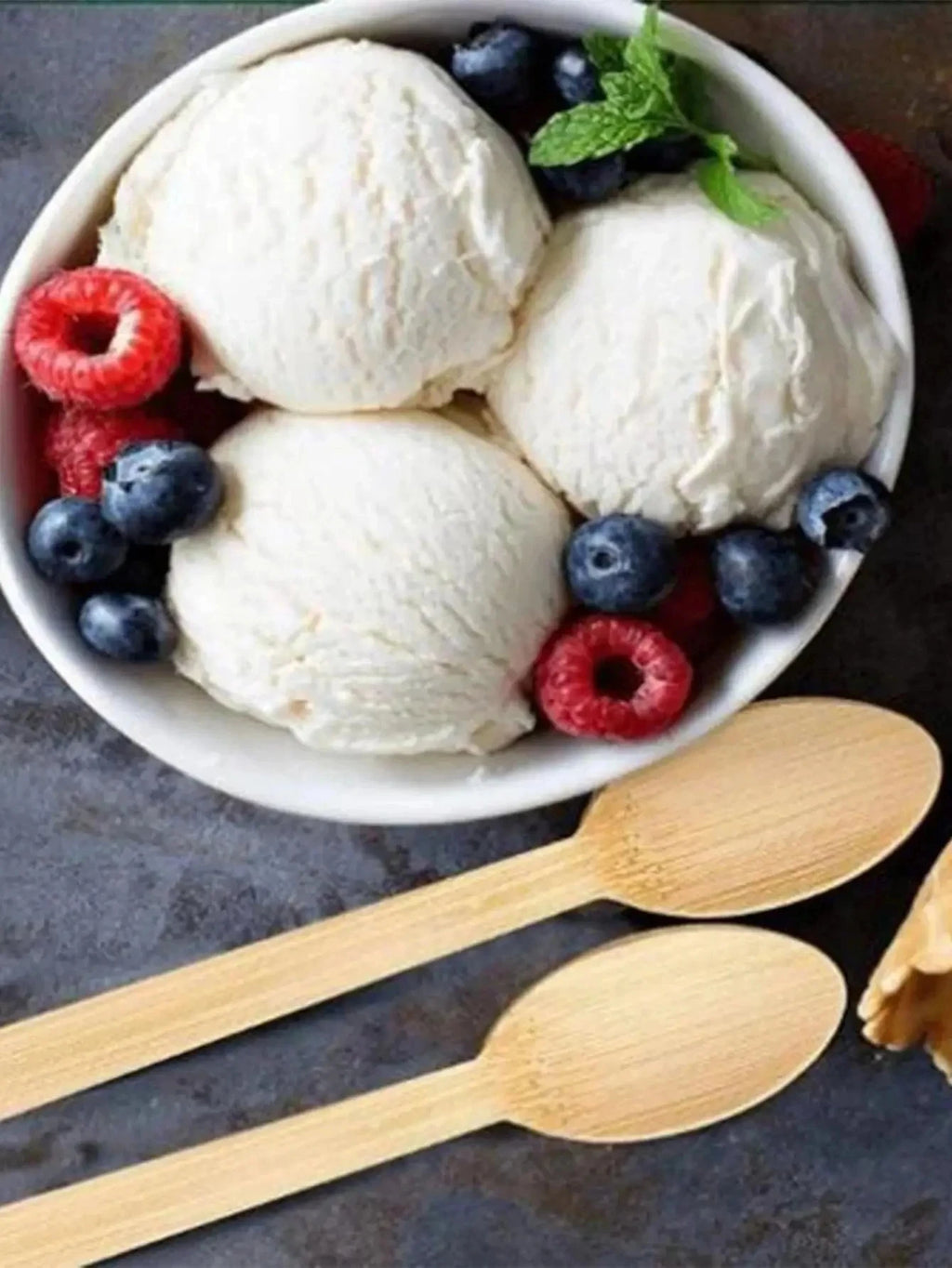 50/100Pcs Disposable Wooden Spoons for Tasting Sampling Yogurt Ice Cream Dessert Forks Wedding Party Tableware Wooden Spoon