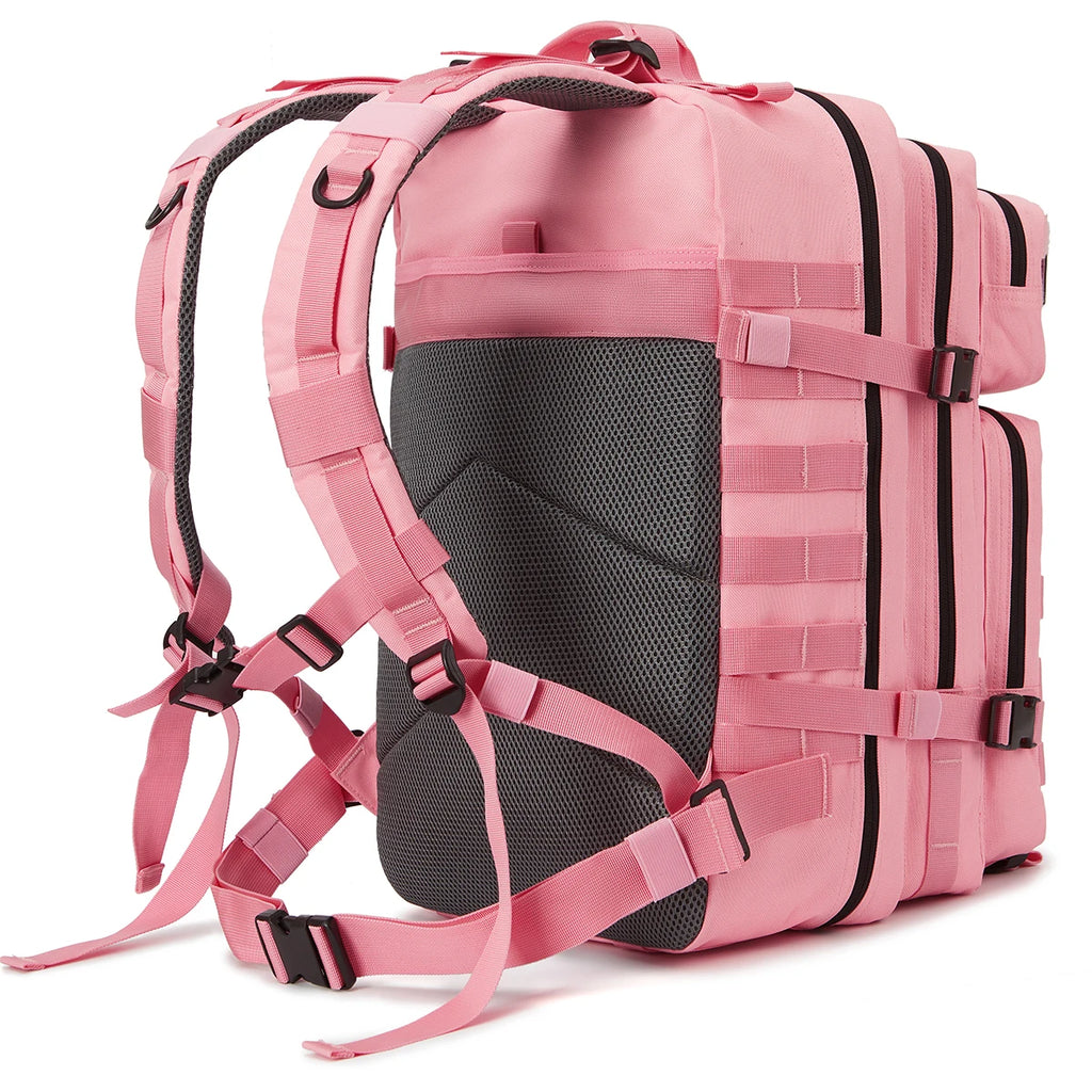 Outdoor 45L GYM Fitness Style Backpacks for men/women Tactical Training Molle Survival Bag Hiking Trekking Rucksack School bag