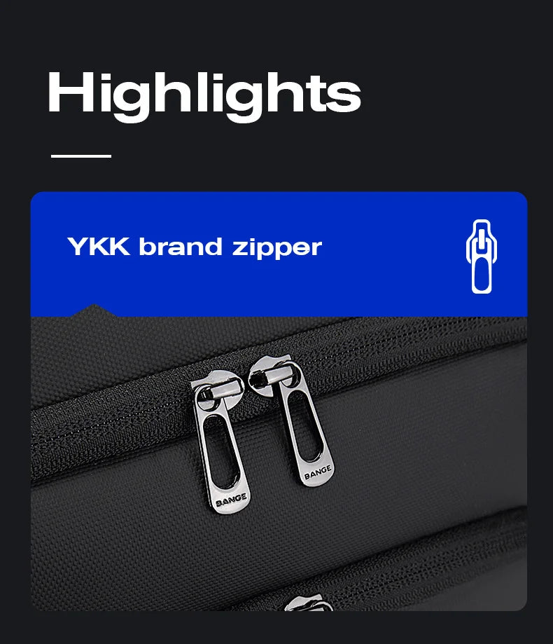 Bange Business Backpack Fashion Multi-back Large-capacity Backpacks Men's Shuttle Service Travel Computer Bag