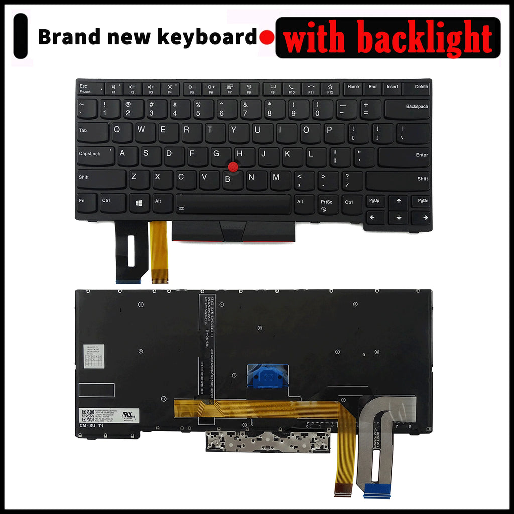Laptop Replacement Keyboard for Lenovo ThinkPad T14 Gen1 Gen2 P14S Gen1 Gen2 US/BE/BG/DE/IT/LES/RU 5N20V43904 5N20X68869