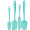Kitchen Silicone Spatula Set, 600ºF High Heat Flex Silicone Scraper with Nonslip Handle for Cooking Mixing Baking Serving Stirri