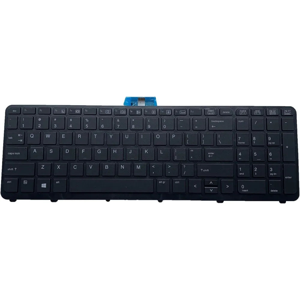 Laptop Replacement US Layout Keyboard for HP ZBOOK 15 G1 15 G2 17 G1 17 G2 Series No Pointing with Backlight