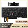 Laptop Replacement Keyboard for Lenovo ThinkPad T14 Gen1 Gen2 P14S Gen1 Gen2 US/BE/BG/DE/IT/LES/RU 5N20V43904 5N20X68869