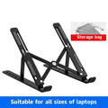Portable  Aluminum Laptop Stand  Foldable Lap Top Base Notebook Support Computer Bracket For Macbook Air Pro Holder Accessories