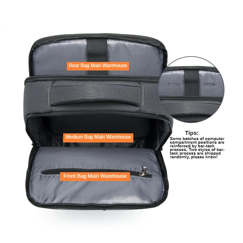 GOLF backpack men's high-capacity business backpack 2024 new business travel computer travel bag for college students