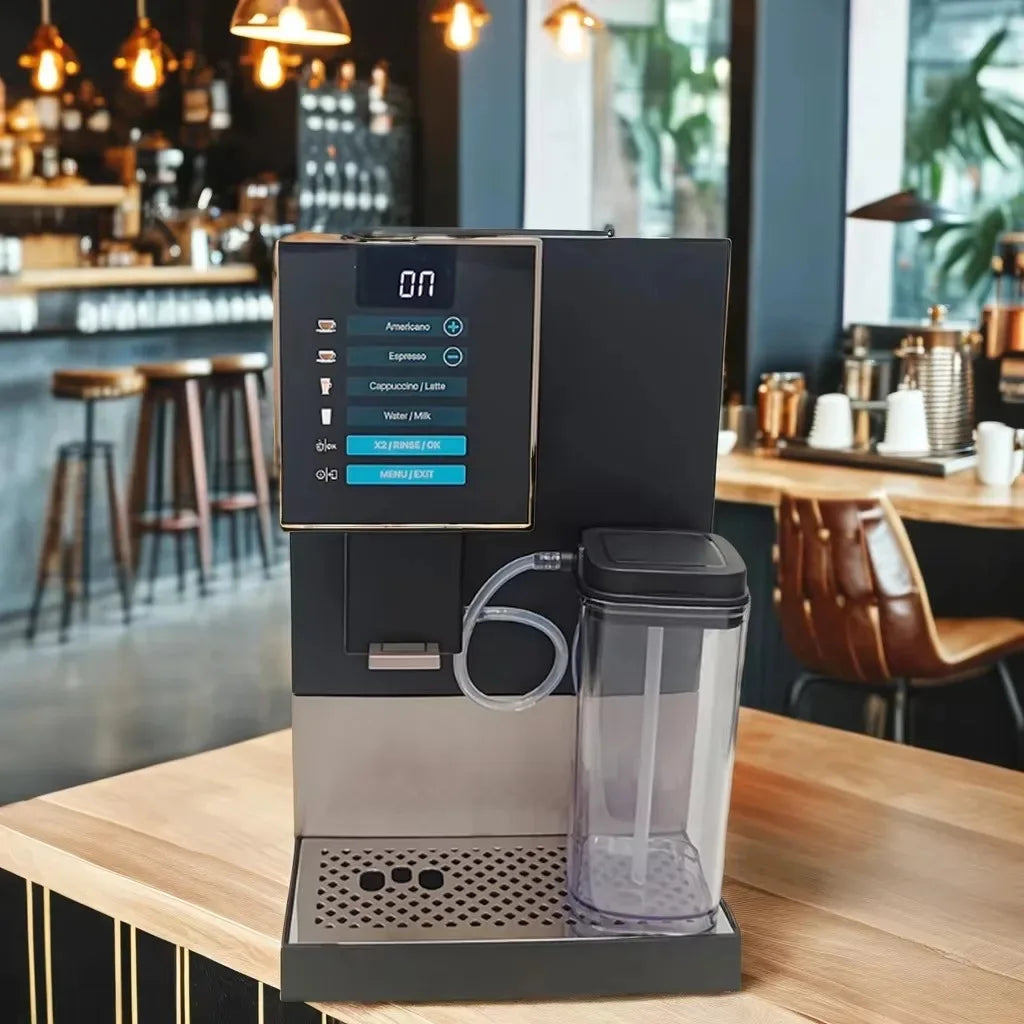 19 Bar Professional Home Automatic 4 in 1 Cafetera Cappuccino Commercial Coffee Maker/espresso Machine with Grinder