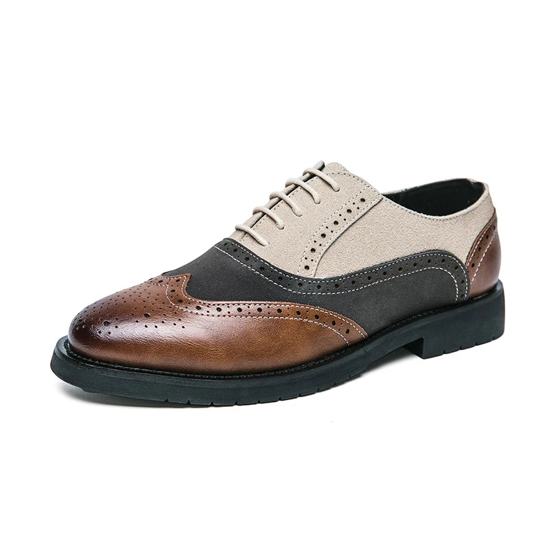 Classic Brand Men's Genuine Leather Shoes Men's Business Shoes High-end Banquet Men's Dress Shoes Versatile Men's Casual Shoes