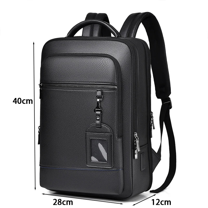 Business Backpack  ,Slim  Waterproof Travel Laptop Backpack with USB Charger Port,Anti-Theft Lightweight Work Computer Bag