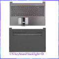 New For ThinkBook 15 IIL 15-IML 15-IIL Laptop Shell LCD Top cover/Back Cover/Front Bezel/Hinges/Bottom Case  Keyboard 15.6-inch