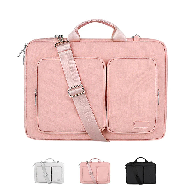 Laptop Bag Handbag 13 14 15 inch for MacBook Air Pro M1 M2 M3 HP Dell Notebook Shoulder Sleeve Protective Computer Briefcase