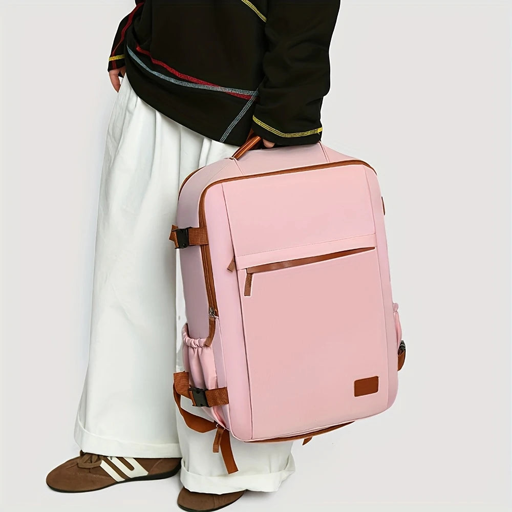 Business Travel Backpack, High-End Thickened Backpack, Shock-Resistant, Large Capacity, Lightweight, Business Travel Luggage Bag