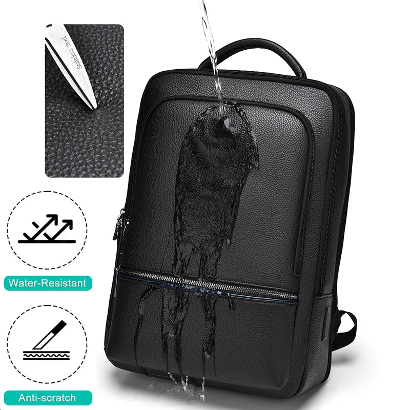 Business Backpack  ,Slim  Waterproof Travel Laptop Backpack with USB Charger Port,Anti-Theft Lightweight Work Computer Bag