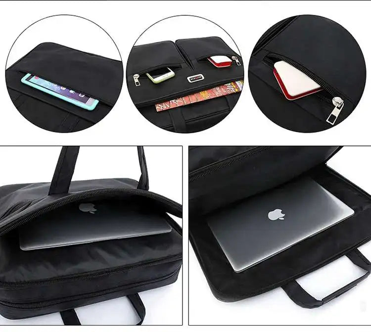 Casual Oxford Cloth Men's Shoulder Crossbody Bag Large Capacity Business Travel Handbag Leisure Sports Bag Stylish Durable