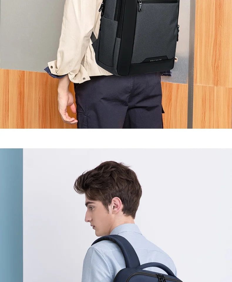 GOLF backpack men's high-capacity business backpack 2024 new business travel computer travel bag for college students
