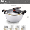 kitchen items Ceramic non-stick soup pot multi-functional household cooking pot 7L large capacity suitable for braising stewing