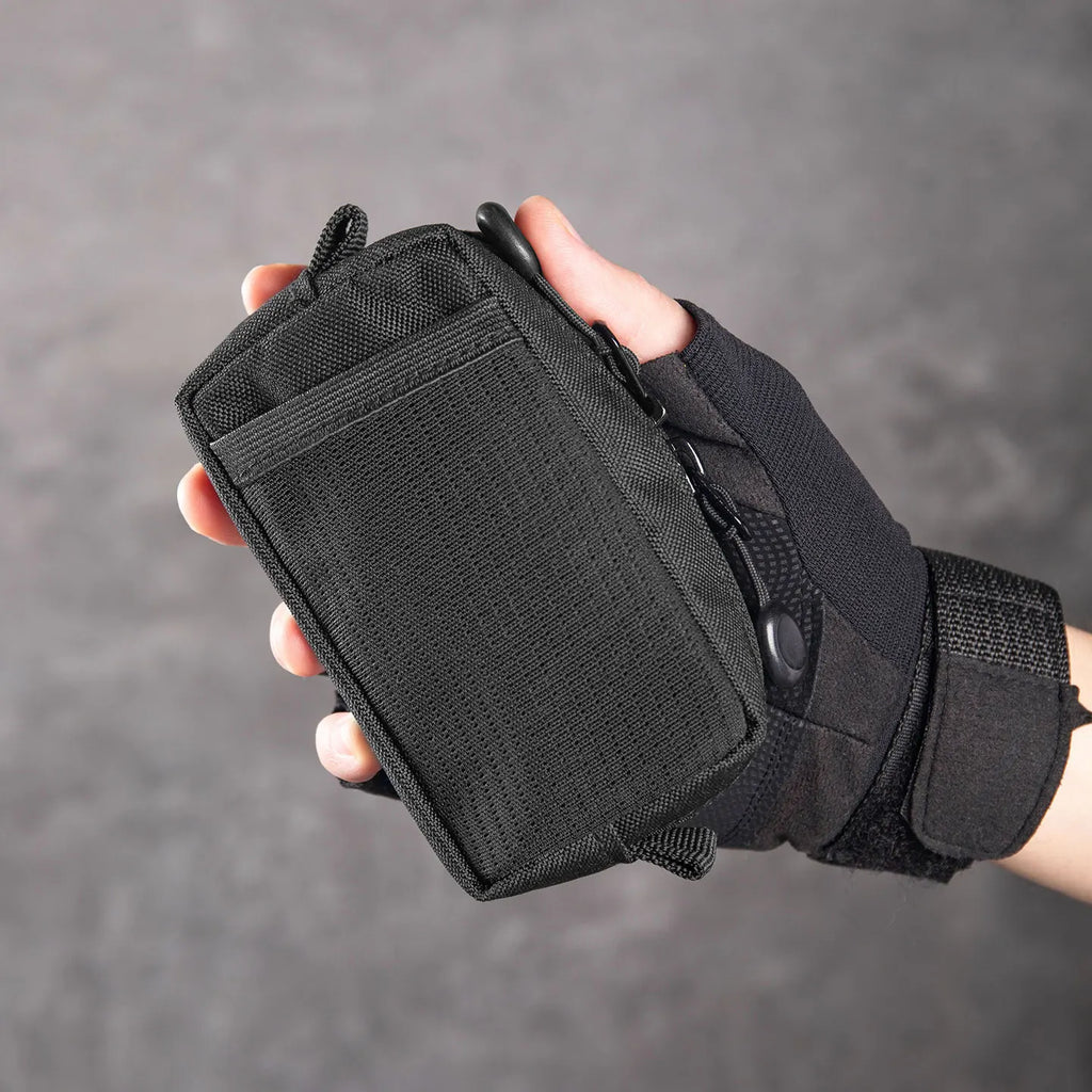 Tactical EDC Organizer Bag Durable Oxford Fabric Gear Pouch, Pocket Design for Outdoor, Hiking, Travel & Everyday Carrying
