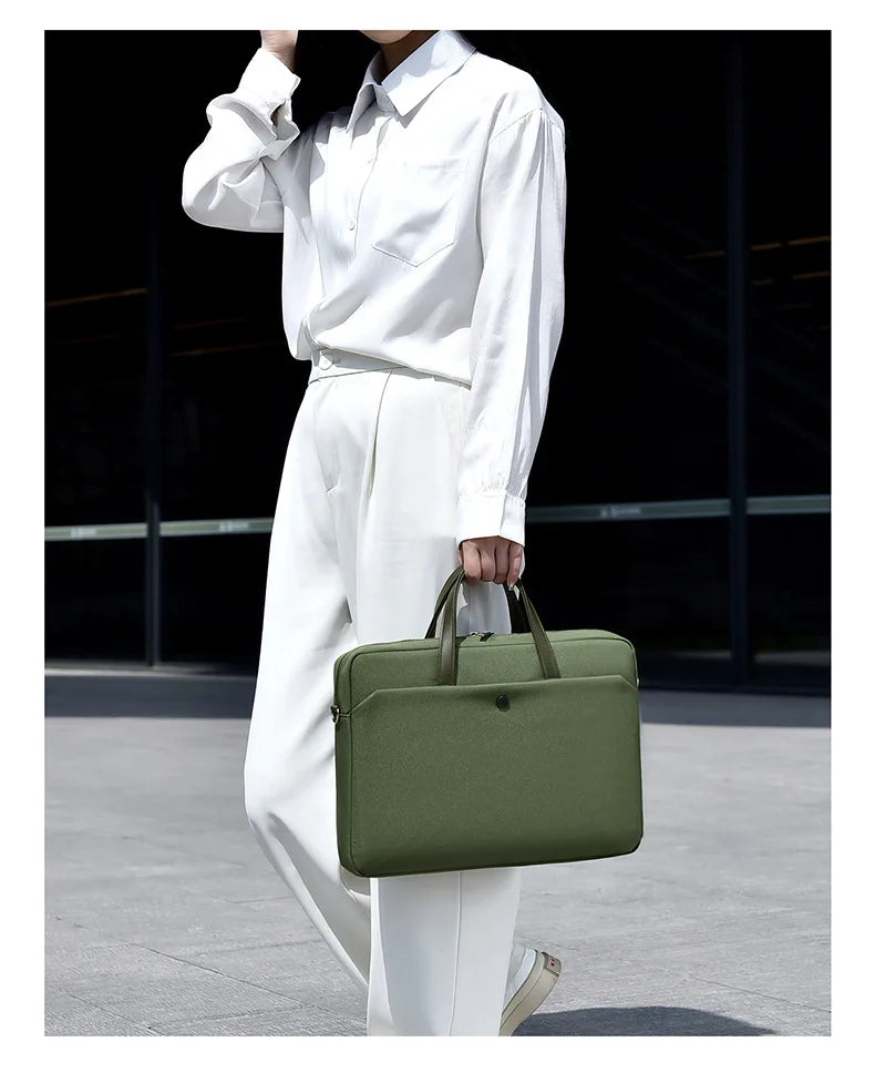 Laptop Bag For Macbook Air Pro 13 16 Case Xiaomi Lenovo Dell HP 13.3 14 15.6 17.3 Inch Notebook Case Shoulder HandBag Briefcases