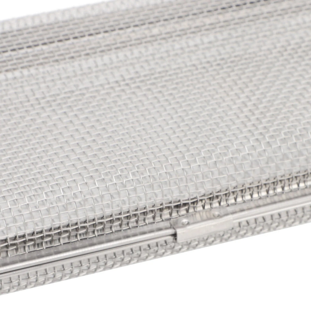 Dishwasher Basket Safe Thorough Cleaning Dishwasher Silverware Holder Mesh Drain Multifunctional Rectangular for Small Items