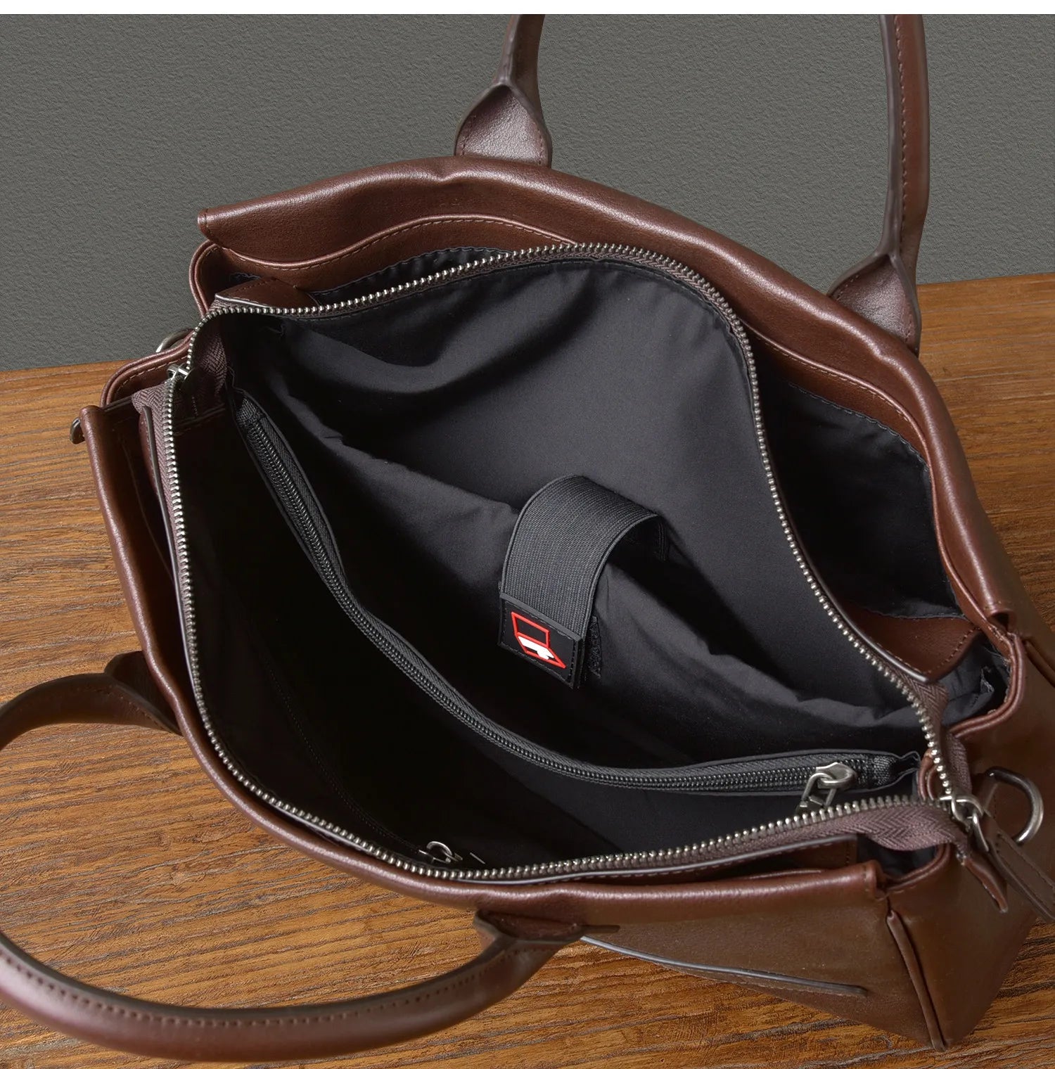 Business vintage genuine leather men's briefcase organizer designer handmade real cow leather women's handbag work postman bag