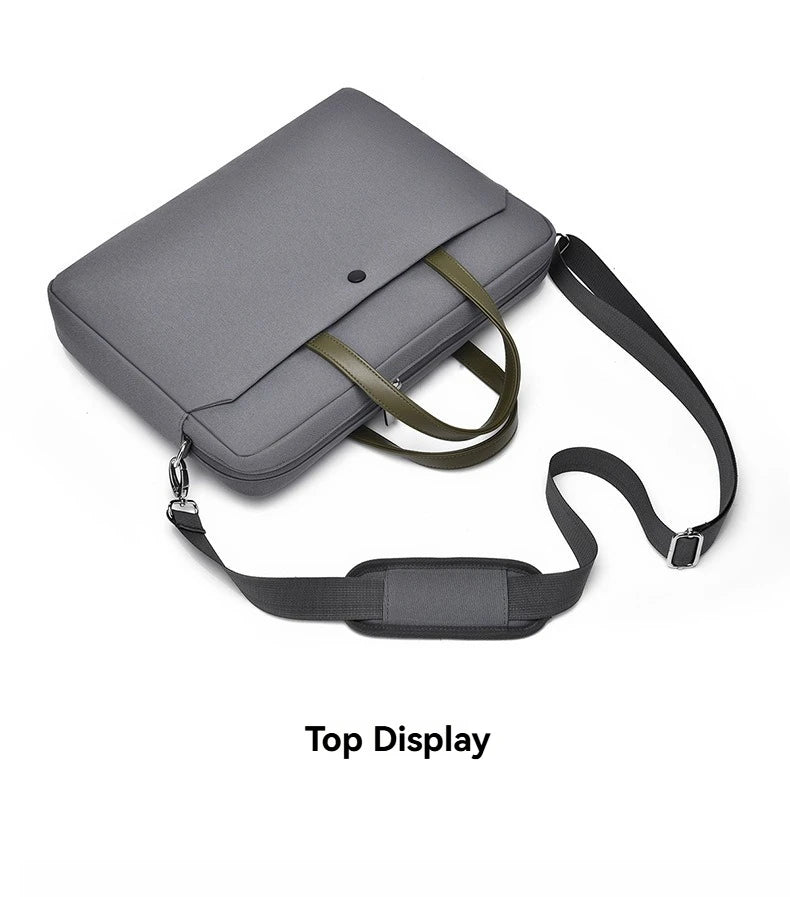 Laptop Bag For Macbook Air Pro 13 16 Case Xiaomi Lenovo Dell HP 13.3 14 15.6 17.3 Inch Notebook Case Shoulder HandBag Briefcases