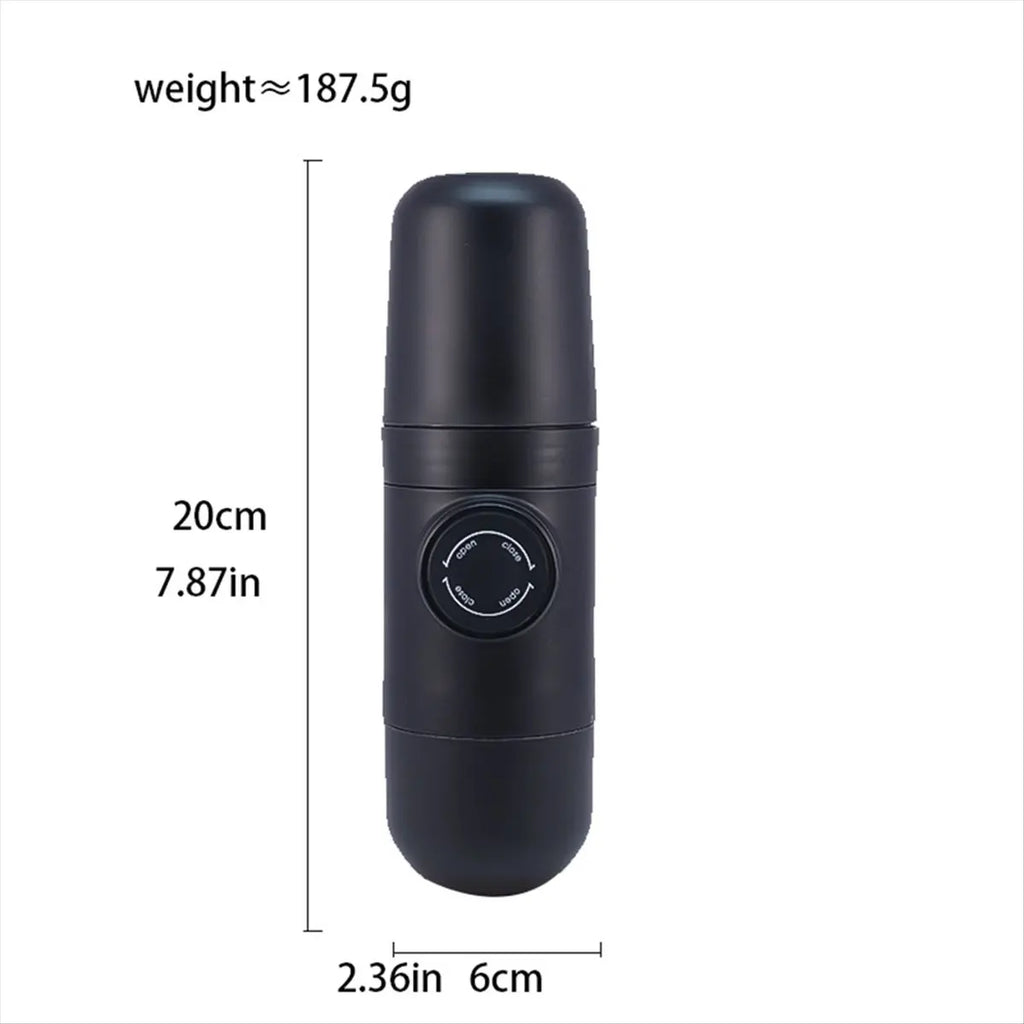 Portable Coffee Machine Outdoor Coffeepot Cup Manual Travel Espresso Maker Coffeemaker for Camping-ABYS