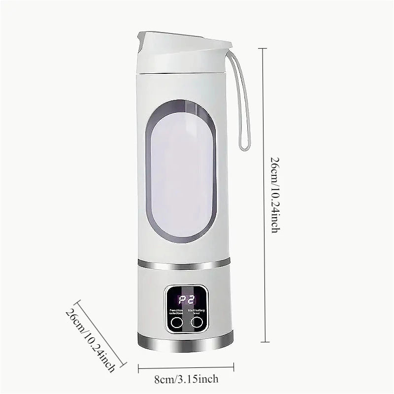 блендер juicer Portable Electric Juicer 450ml 8 Blades Travel Juicer Machine Chargeable Shakes Smoothie Blenders Fresh Juice Cup