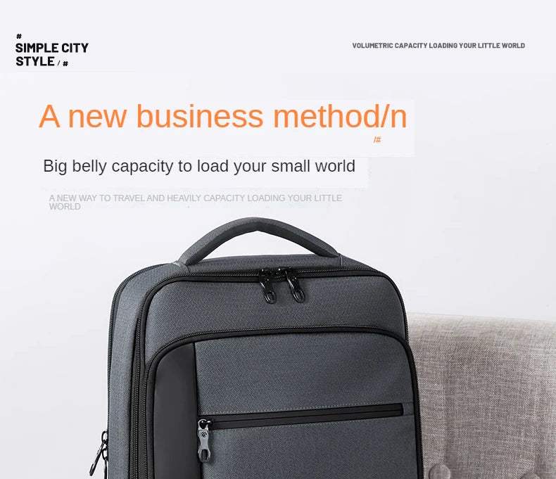 GOLF backpack men's high-capacity business backpack 2024 new business travel computer travel bag for college students