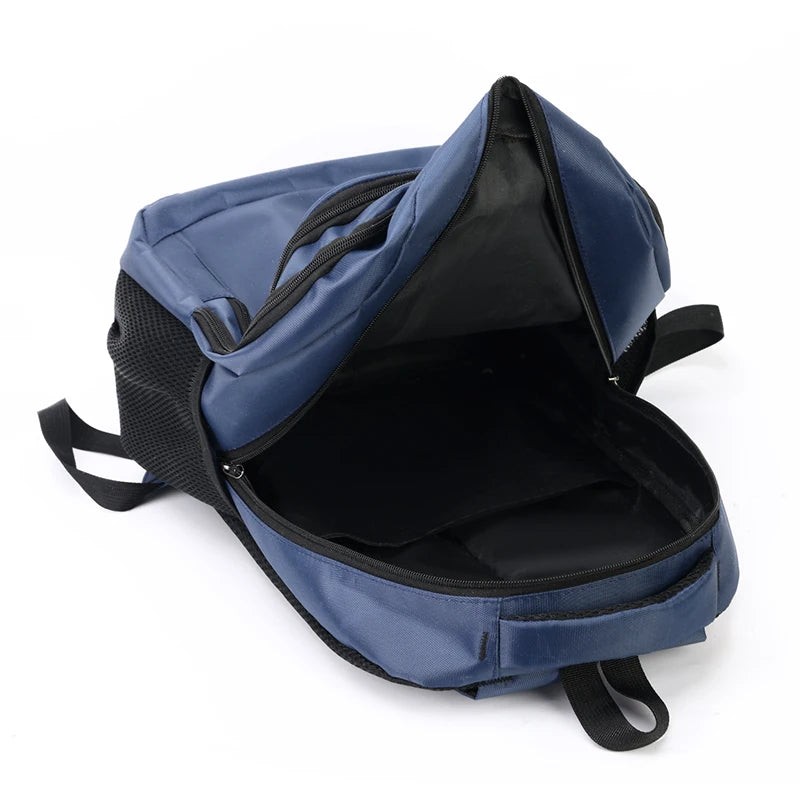Large-capacity backpack - laptop bag, featuring a 15.6-inch tablet pocket and zippered pockets - utilizing anti-fading technolog