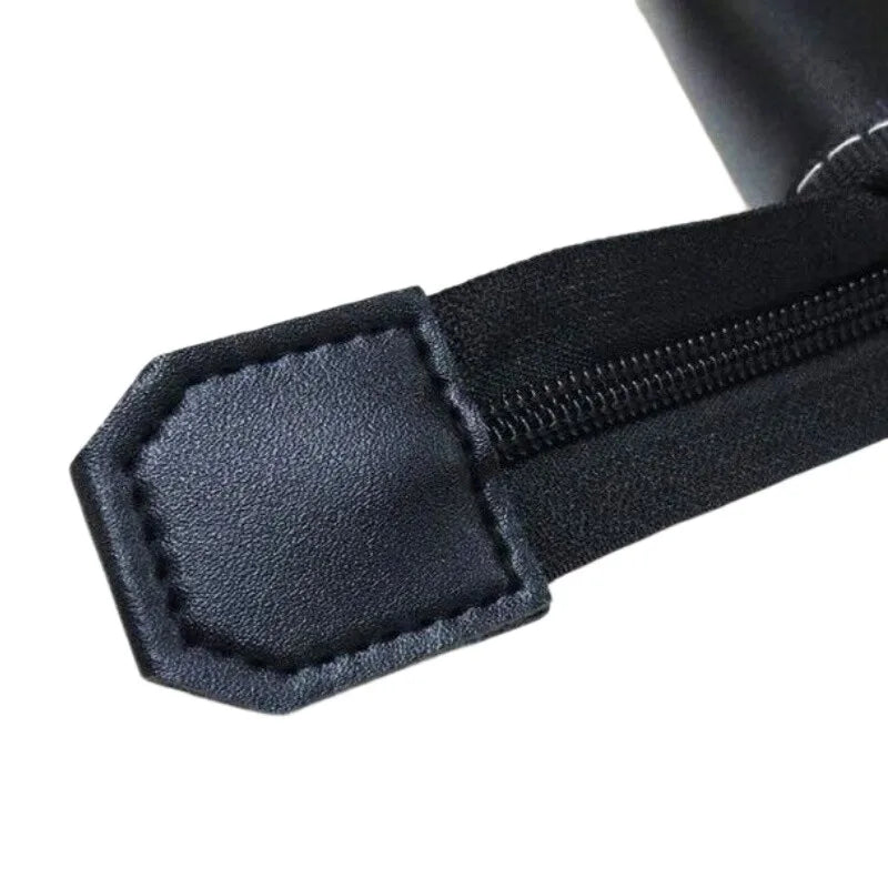 Leather Suit Garment Bag for Travel, Waterproof Dustproof Cover, Lightweight Foldable Business Suit Carrier for Air Travel