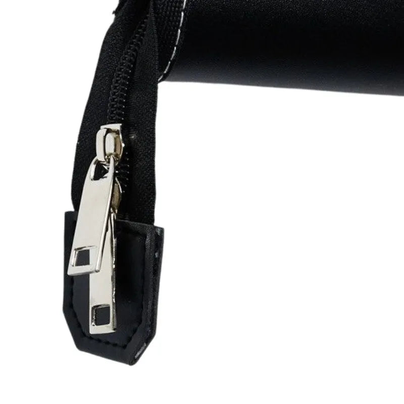 Leather Suit Garment Bag for Travel, Waterproof Dustproof Cover, Lightweight Foldable Business Suit Carrier for Air Travel