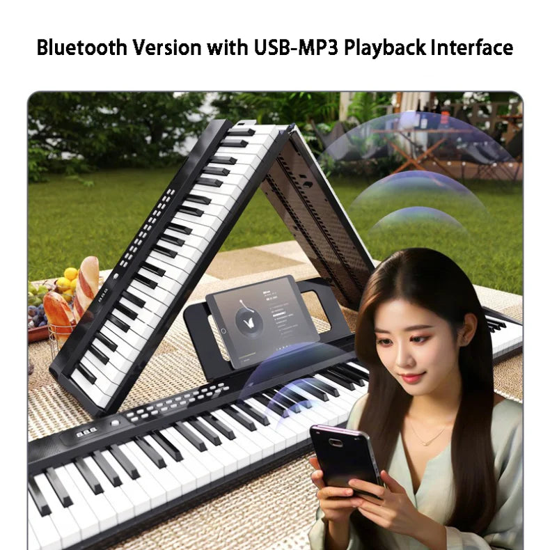 Adult Electronic Piano 88-key Digital Piano Musical Keyboard Synthesizer Professional Pianos Bluetooth Musical Electric Organ