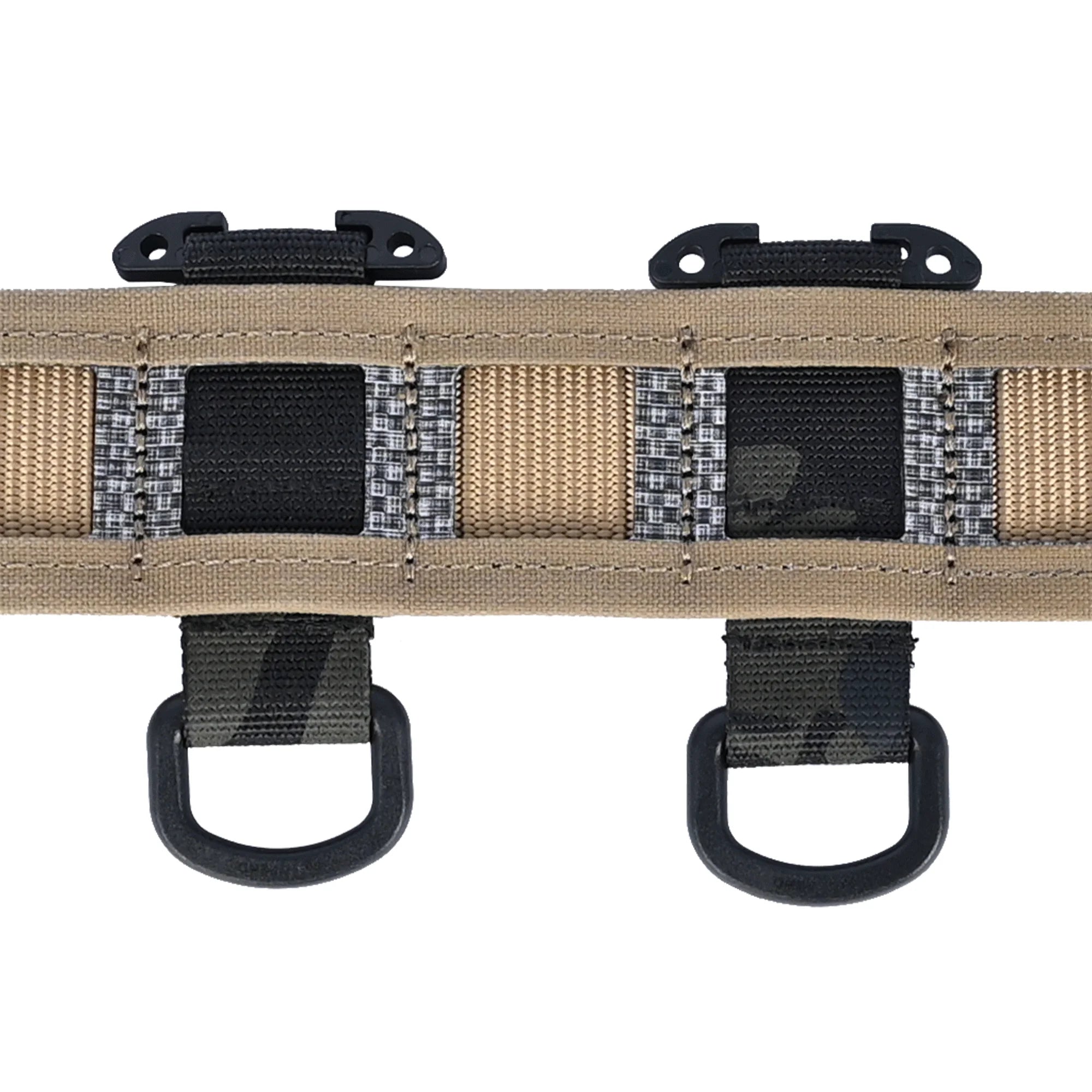 Tactical Gear Molle Clip D Hook,T-Mount Molle Key Holder Plastic Carabiner for Glove Clip Tactical Backpack Belt Accessories